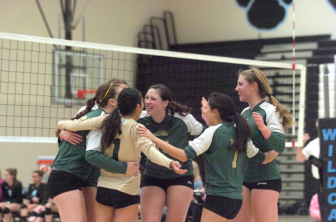 The Langley volleyball team won the Liberty District title and advanced to the state tournament in 2012.