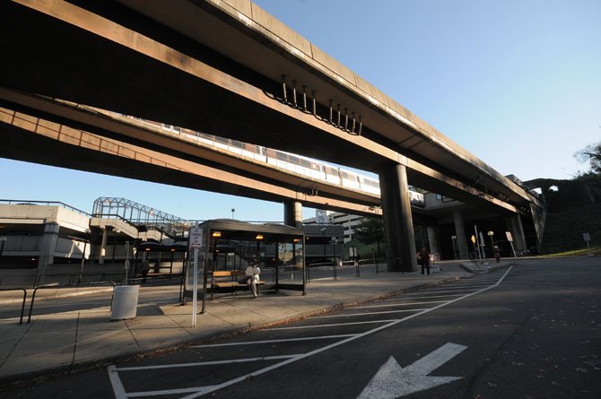 Huntington Metro between Huntington Avenue and South Kings Highway.
