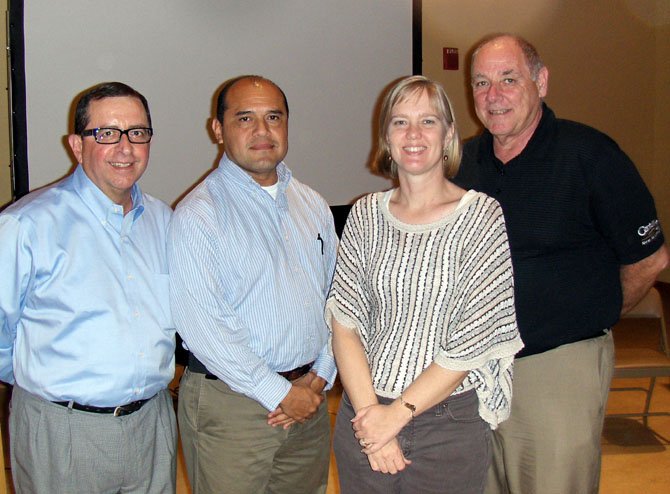 Elected to three-year terms on the CIF Board of Directors, beginning Jan. 1, 2013 are (from left) Carlos Cunha, Luis Flores, Terry Angelotti and Ed Duggan.
