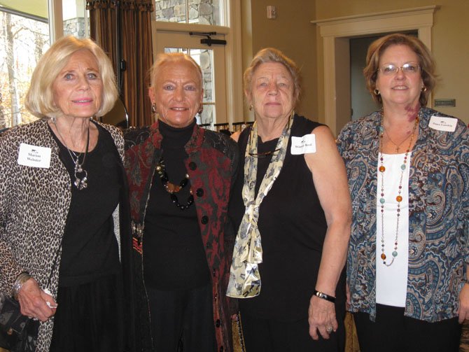 From left: FMCA Corresponding secretary Marion Webster, president Claire Proffitt, treasurer Winnie Reed and vice-president Janet Lamkin.
