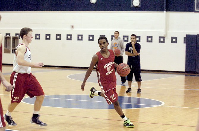 Woodson sophomore Eric Bowles started at point guard during his freshman season.