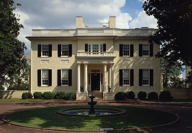 The Governor’s Mansion in Richmond has served as the home of Virginia’s governors and their families since 1813, when the General Assembly chose the chief executive. 