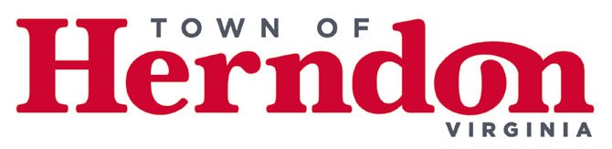 The new logo for the Town of Herndon. Variations include versions without the words “Virginia” and “Town of.”
