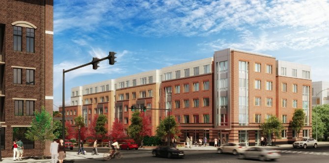 Arlington-based nonprofit AHC is moving forward with a plan to create 78 new units of dedicated affordable housing at 3600 Jefferson Davis Highway.