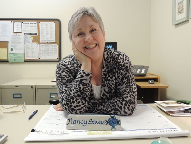 Potomac Library Manager Nancy Savas