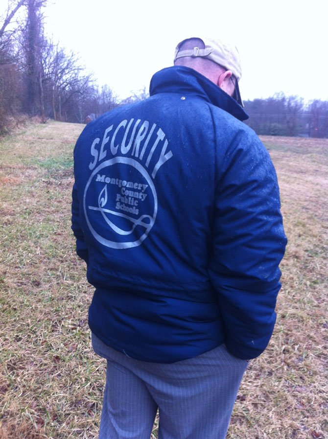 On Tuesday, Feb. 19, school security officials directed farmer Nick Maravell to move his tractor and other equipment off the Brickyard Road site.