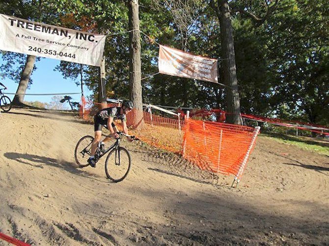 Joe Paisley at a cycling event Sunday, Oct. 21, 2012.
