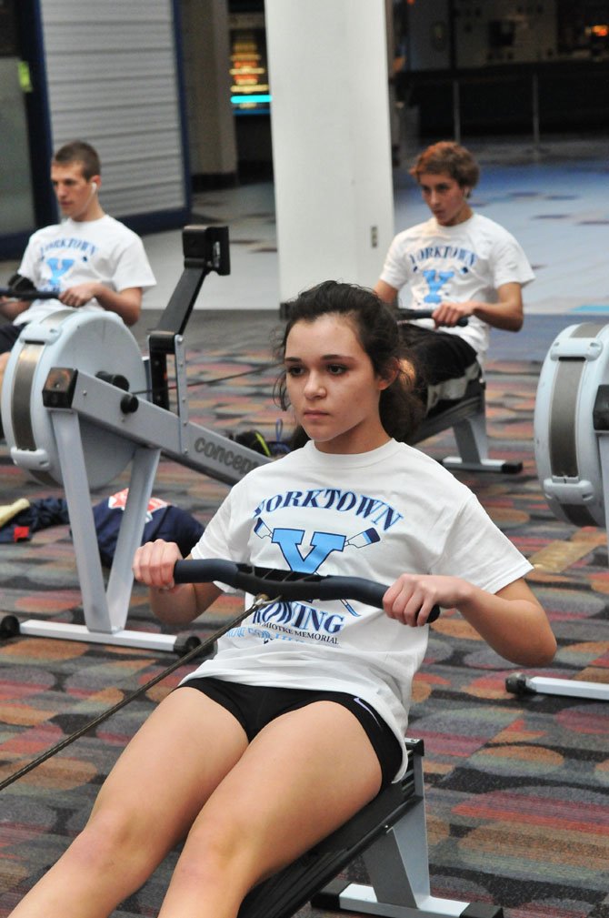 More than 100 rowers signed up to participate in the annual Row for Humanity fundraiser.