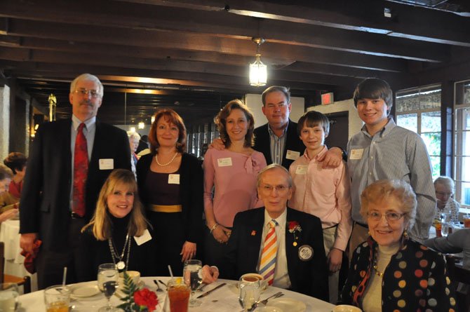 From left: Chris and Beverly Rzepka, Valerie andTom Kapple, Jack and Steven Kapple, Kimberly Kempa, and John and Gerane Sever.