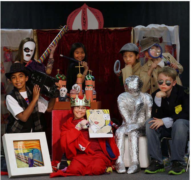 Forestville Elementary School’s Odyssey of the Mind Team.