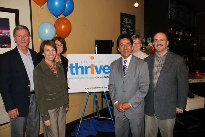 County Board members Walter Tejada, Libby Garvey, Mary Hynes and Chris ...