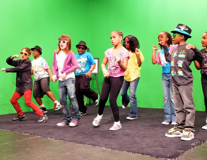 Front line (from left): Antonio Ferro, Faythe Mullins, Cierra Mercer and Alston Georges (black hat); back line (from left): Albert Mercer, Jaden Henry, Marleigh Ausbrooks, Aya White and Zoie Richelieu.