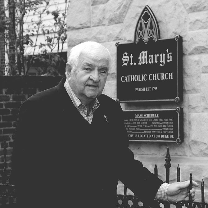 “I am most proud and edified by the work I have done with St. Mary’s Church in Old Town....” said Guiffre. 