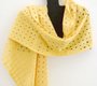 "Yellow Grid Shawl" by Marilyn Harrington is in ...