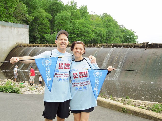 BeFriend-A-Child volunteers Denis and Suzy participated in Saturday’s 5K Walk at Lake Accotink to celebrate Foster Family Appreciation Month. The seventh annual event was co-sponsored by Fairfax Families4Kids and BeFriend-A-Child, two Fairfax County volunteer foster-mentoring programs.