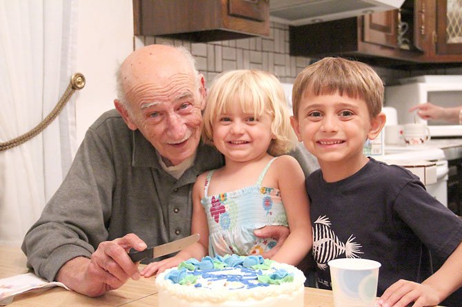 Tony and Carrie were celebrating with their grandfather Louis Mancuso and their mom Andrea Mancuso (not pictured) on her father’s 78th birthday. This was the last photo taken of Louis Mancuso before he passed away on Jan. 24, 2013.  This will be the family’s first Father's Day without him.