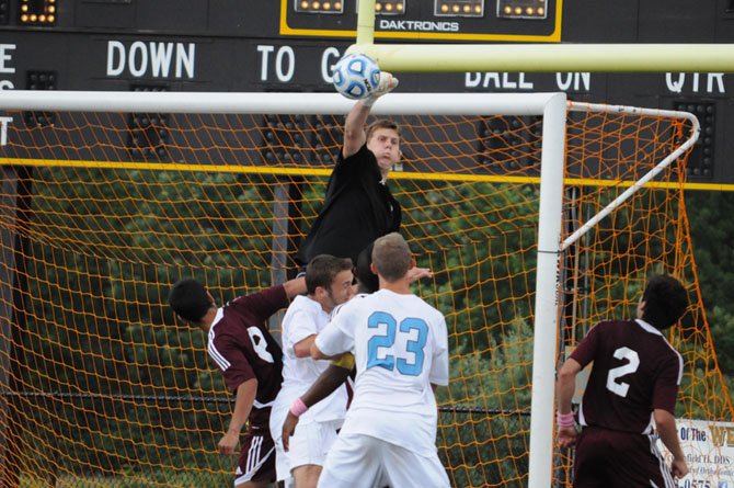 Goalkeeper Lucas Belanger, a 2013 Mount Vernon High School graduate, will play soccer at American University.