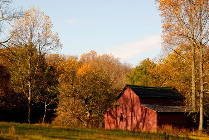 The Old Red Barn in Great Falls.