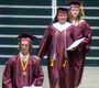 Oakton High School students walk back to their ...