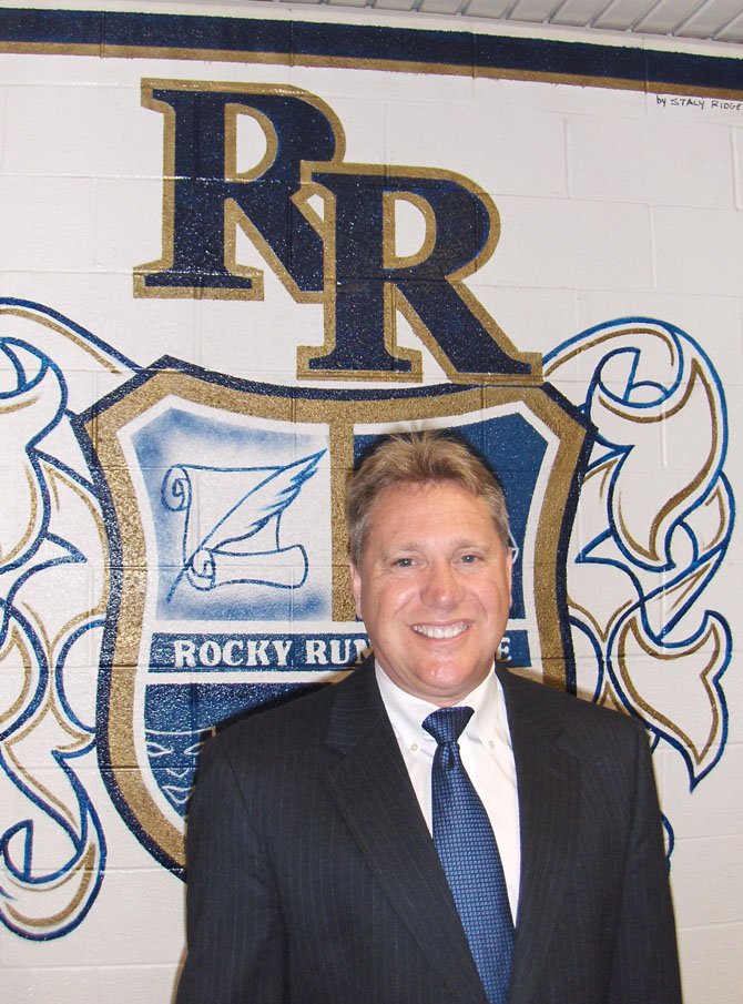 Matt Eline was Rocky Run’s principal for the past three years.