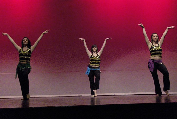 “Andaloosia,” the number Reema Samaha choreographed as a member of Virginia Tech’s Contemporary Dance Ensemble, is performed by the CDE in her honor.
