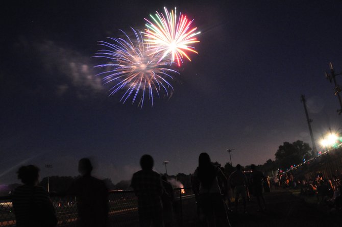 The McLean Community Center hosts the annual Fourth of July fireworks show at Langley High School. 