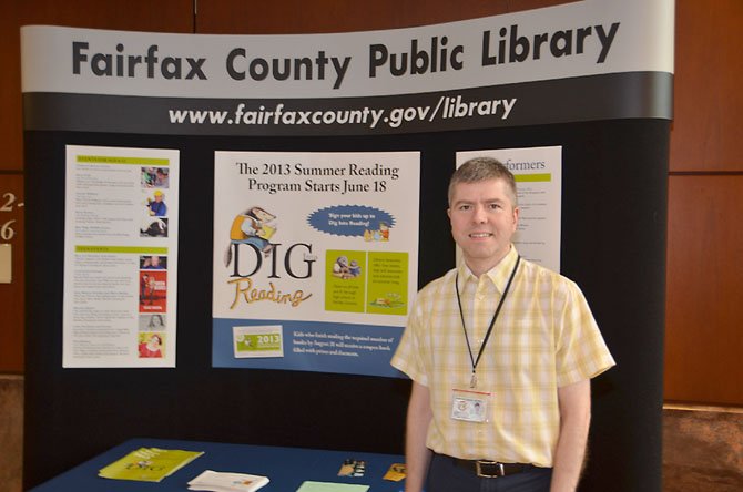 Ted Kavich, Program and Educational Services manager at Fairfax County Public Library.