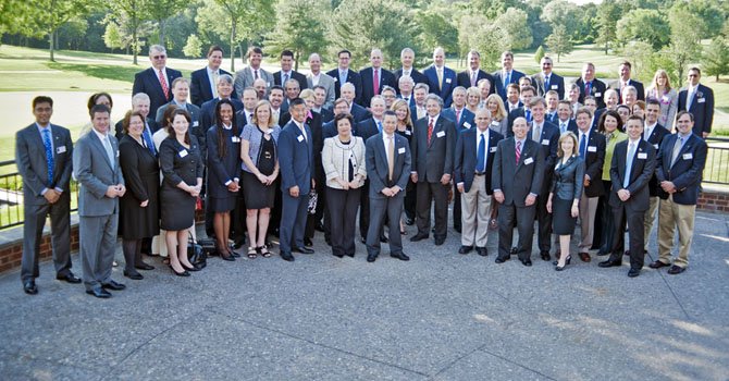 The Great Falls Rotary Club, pictured here at its inaugural meeting, has started a 501(c)3 foundation. 