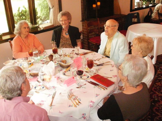 The Great Falls Senior Center (GFSC) held its first member luncheon Wednesday, July 24 at L’Auberge Chez Francois.