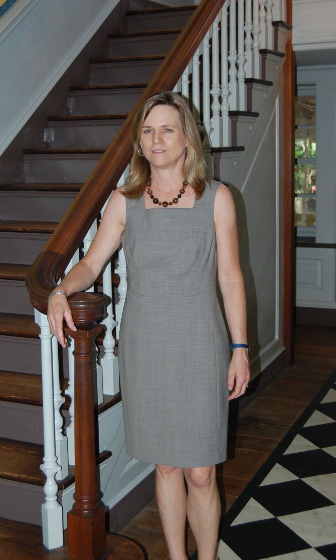 Susan Hellman is the new director of Carlyle House in Old Town. The Del Ray resident is a local history expert and her great-great-great-grandfather and mother were part of group of Quaker families who moved to the Mount Vernon area in the 1840s and ‘50s. They rejuvenated agriculture, commerce and education in southeast Fairfax County.   