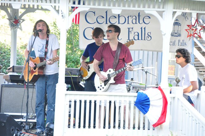 Atlas Road Crew, featuring Great Falls native Patrick Drohan, performs at the weekly Concert on the Green Sunday, Aug. 4. 