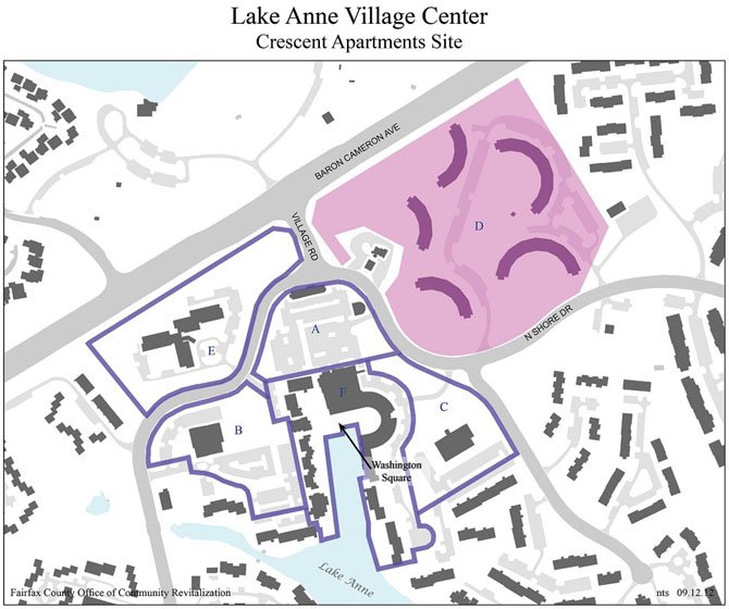 The Fairfax County Board of Supervisors hosted a pubic hearing Tuesday, July 30 on the redevelopment of the Crescent Apartments, located adjacent to Lake Anne. 