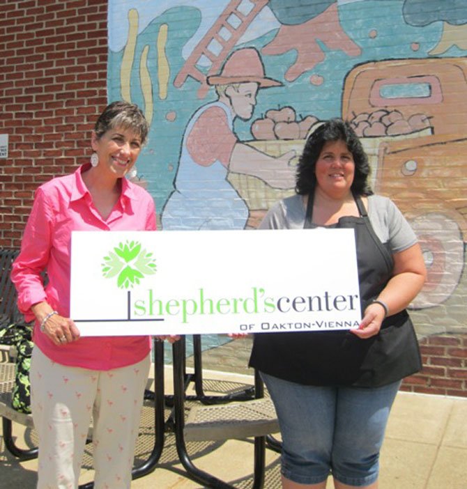 From left—Michelle Scott, executive director of SCOV, and Tracy A. Zambito, Whole Foods Marketing Team leader.  SCOV will be presenting their annual fundraiser on Oct. 27 with a return engagement of nationally recognized humorist and speaker, Jeanne Robertson.
