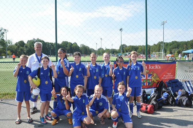 The Great Falls and Reston girls of the Reston Strikers Blue team played and won their first tournament of the season.
 
