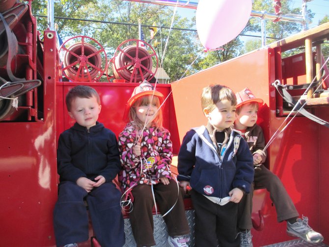 Open House at the Vienna Volunteer Fire Department, Saturday, Oct. 12 this year, is a big hit with families, drawing hundreds throughout the day. There are games—and prizes—and activities geared to children and the fire and rescue equipment is out for the climbing. Hotdogs and popcorn are available free but donations to the fire department are accepted.