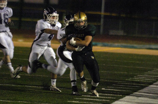 Langley running back Kyle West surpassed 200 rushing yards and scored two touchdowns against Chantilly on Friday night.