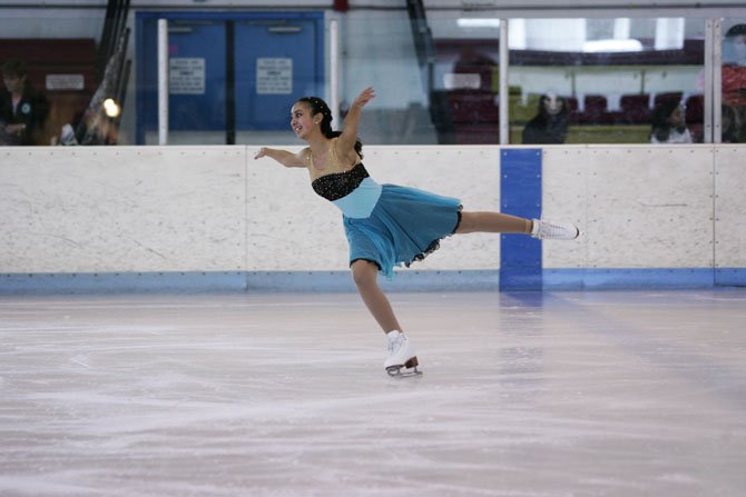 LaDan Nemati's performance of "Willow Waltz" won her a silver medal at the Solo Ice Dance National Championships Sept. 20-22.