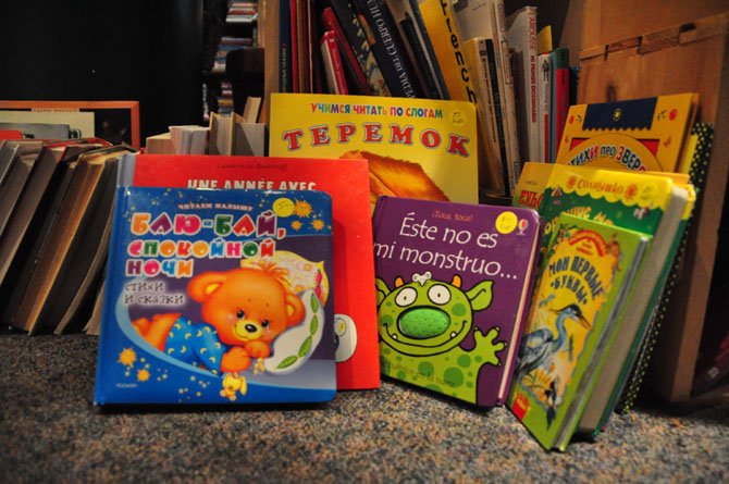 The Reston Used Book Shop stocks a selection of classic children’s books in foreign languages. 