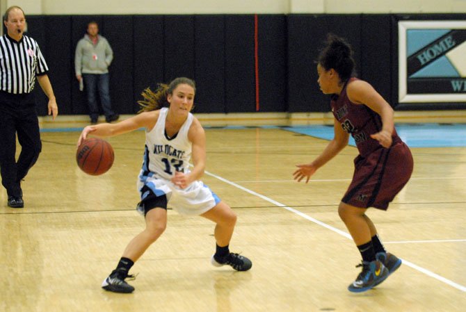 Centreville senior point guard Jenna Green scored 16 points and dished nine assists against Mount Vernon on Tuesday night.