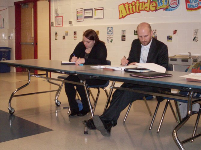 Suzianne Zottl, Revitalization Program Manager, and Matthew Ladd, Senior Planner, Planning Division, Fairfax County.