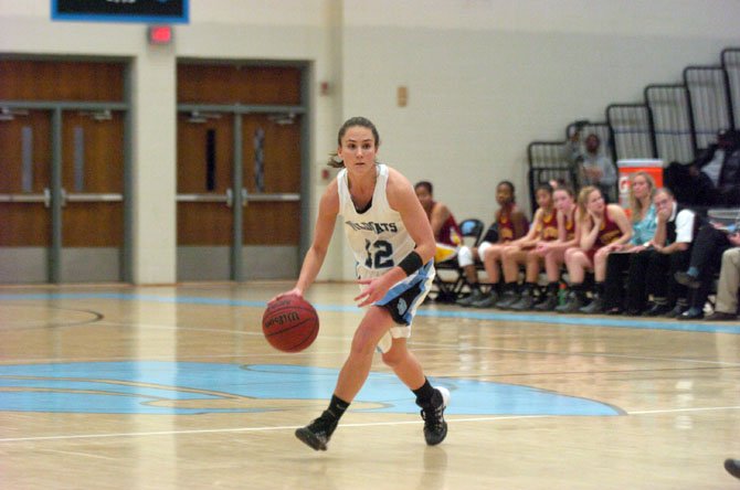 Centreville point guard Jenna Green scored a game-high 20 points against Oakton on Jan. 17.