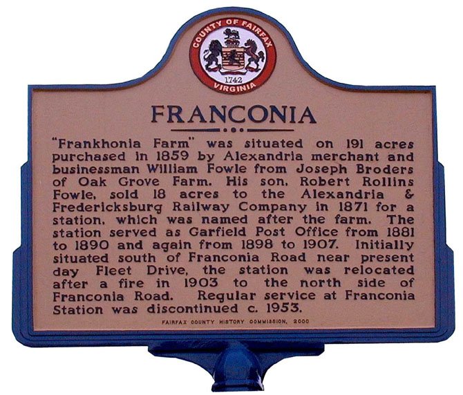 Visitors to the Franconia Museum can learn about the area’s history. 
