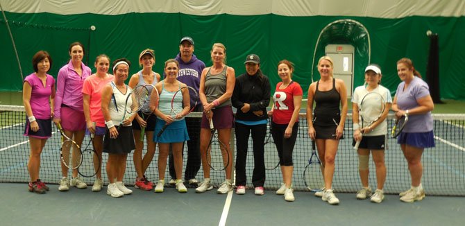 Live Ball clinic participants with Steve Miguel. 