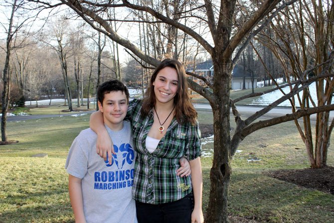 Rachel Keith, a 17-year-old Fairfax Station resident, has been taking classes at Northern Virginia Community College for the past two years. Her brother Matt, left, may be following Rachel’s path of dual-enrollment.