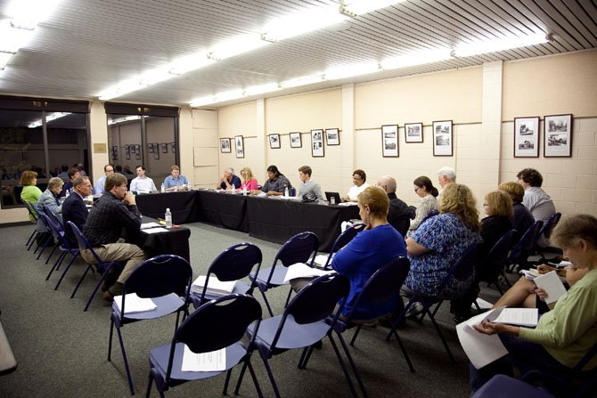 The McLean Community Center’s Governing Board in session.