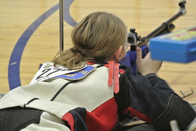 Robinson Secondary School senior Caitlyn Ford, a member of the school’s rifle team, will be heading to Colorado in April to compete in the Junior Olympics.
