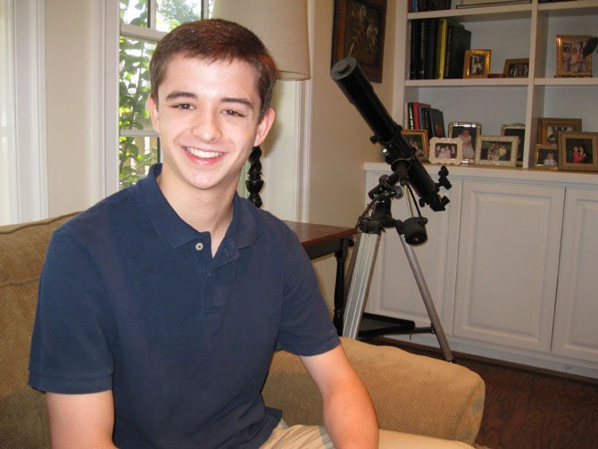 Andrew Beam, 17, of Arlington will take part in the National WWII Museum's Student Leadership Academy.
