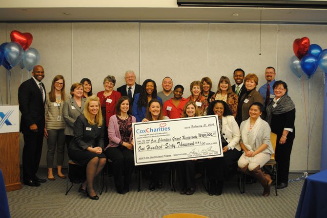 Cox Communications awarded $51,000 in grant funds to eight nonprofit organizations in Northern Virginia on Feb. 21 through Cox Charities grants programs.  