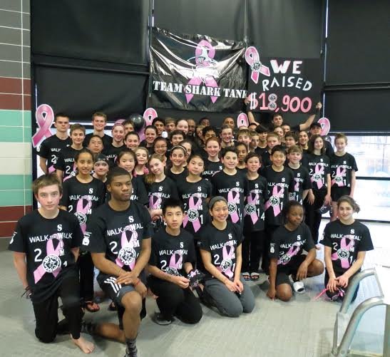 The Shark Tank Racing Squad raised $18,900 for breast cancer research at their marathon on March 2. 