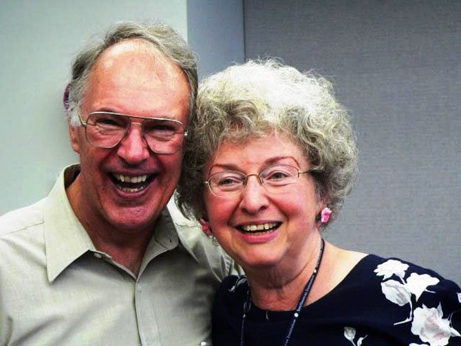 John Horejsi, a Vienna resident and founder of SALT, with his wife Mariann.